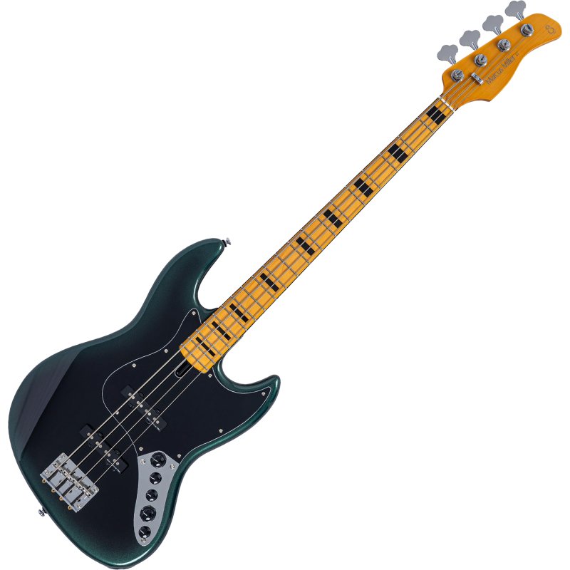 Sire - Sire V7 New Gen Jazz Bass Guitar with Marcus Super-J Revolution Pickups, Dark Forest #V7-ALDER-4-NEWGEN-DFOREST