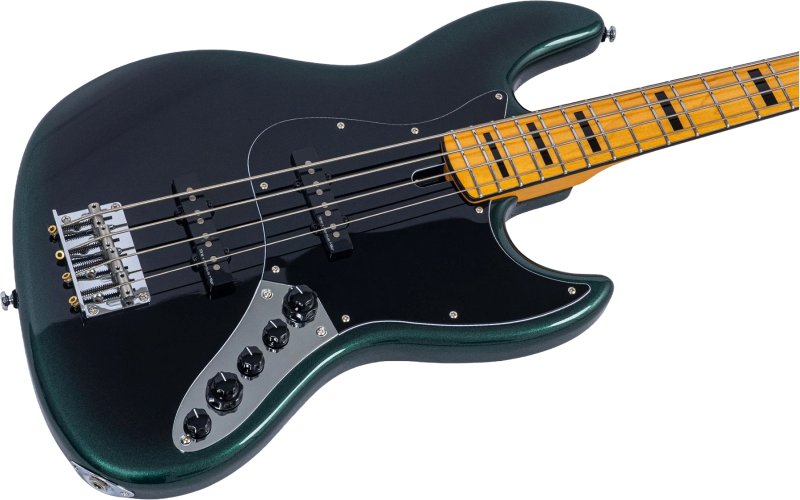 Sire - Sire V7 New Gen Jazz Bass Guitar with Marcus Super-J Revolution Pickups, Dark Forest #V7-ALDER-4-NEWGEN-DFOREST