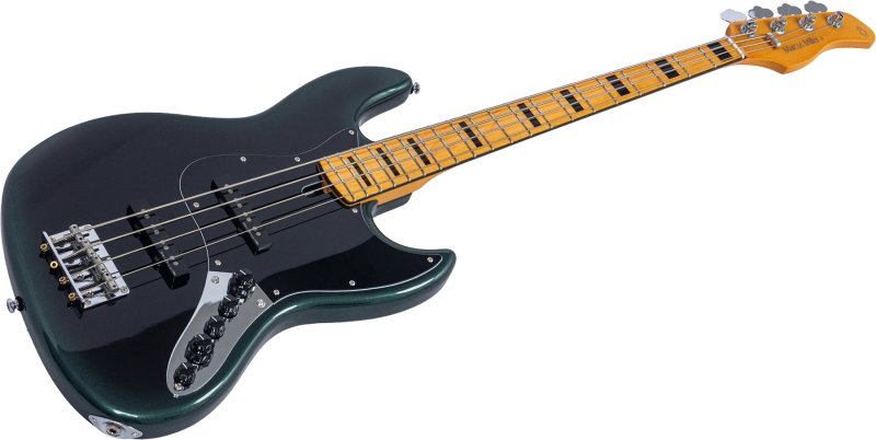 Sire - Sire V7 New Gen Jazz Bass Guitar with Marcus Super-J Revolution Pickups, Dark Forest #V7-ALDER-4-NEWGEN-DFOREST
