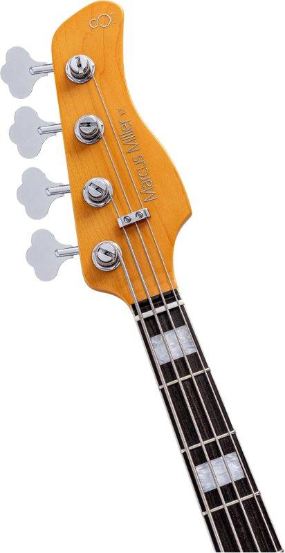 Sire - Sire V7 New Gen Jazz Bass Guitar with Marcus Super-J Revolution Pickups, Mercury #V7-ALDER-4-NEWGEN-MERCURY
