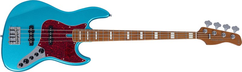 Sire - Sire V7 New Gen Jazz Bass Guitar with Marcus Super-J Revolution Pickups, Tide Pool #V7-ALDER-4-NEWGEN-TP