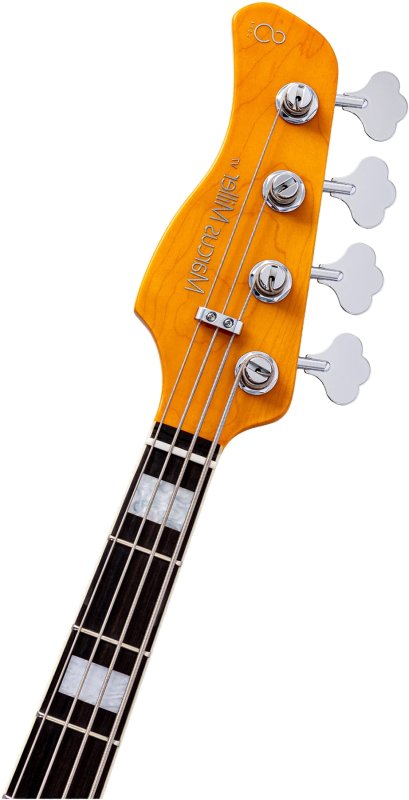 Sire - Sire V7 New Gen Left-Handed 4-String Jazz Bass Guitar with Marcus Super-J Revolution Pickups, Tobacco Sunburst #V7-ALDER-4-NEWGEN-TS-LH