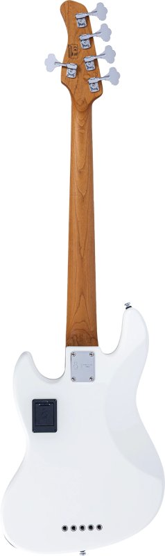 Sire - Sire V7 New Gen 5-String Jazz Bass Guitar with Marcus Super-J Revolution Pickups, Antique White #V7-ALDER-5-NEWGEN-AWH