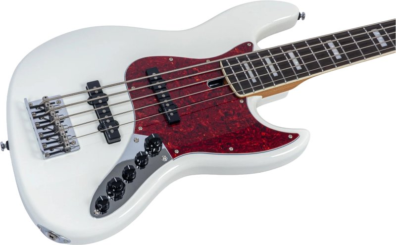 Sire - Sire V7 New Gen 5-String Jazz Bass Guitar with Marcus Super-J Revolution Pickups, Antique White #V7-ALDER-5-NEWGEN-AWH