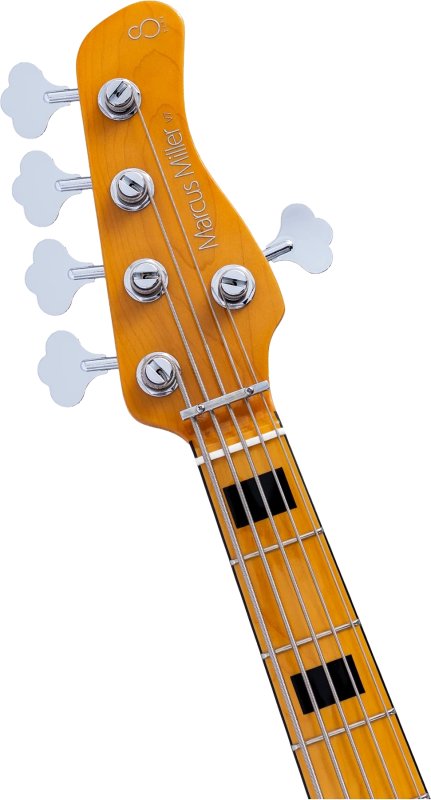 Sire - Sire V7 New Gen 5-String Jazz Bass Guitar with Marcus Super-J Revolution Pickups, Natural #V7-ALDER-5-NEWGEN-NT