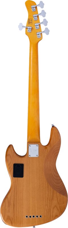Sire - Sire V7 New Gen 5-String Jazz Bass Guitar with Marcus Super-J Revolution Pickups, Natural #V7-ALDER-5-NEWGEN-NT