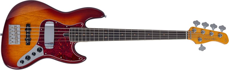 Sire - Sire V7 Vintage New Gen 4-String Jazz Bass Guitar with Marcus Vintage-J Revolution Pickups, Tobacco Sunburst #V7-VINALDER-4-NEWGEN-TS