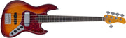 Sire - Sire V7 Vintage New Gen 5-String Jazz Bass Guitar with Marcus Vintage-J Revolution Pickups, Tobacco Sunburst #V7-VINALDER-5-NEWGEN-TS