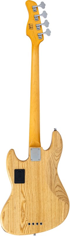 Sire - Sire V7 Vintage Ash New Gen 4-String Jazz Bass Guitar with Marcus Vintage-J Revolution Pickups, Natural #V7-VINSWAMPASH-4-NEWGEN-N