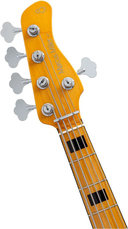 Sire - Sire V7 Vintage Ash New Gen 4-String Jazz Bass Guitar with Marcus Vintage-J Revolution Pickups, Natural #V7-VINSWAMPASH-5-NEWGEN-N