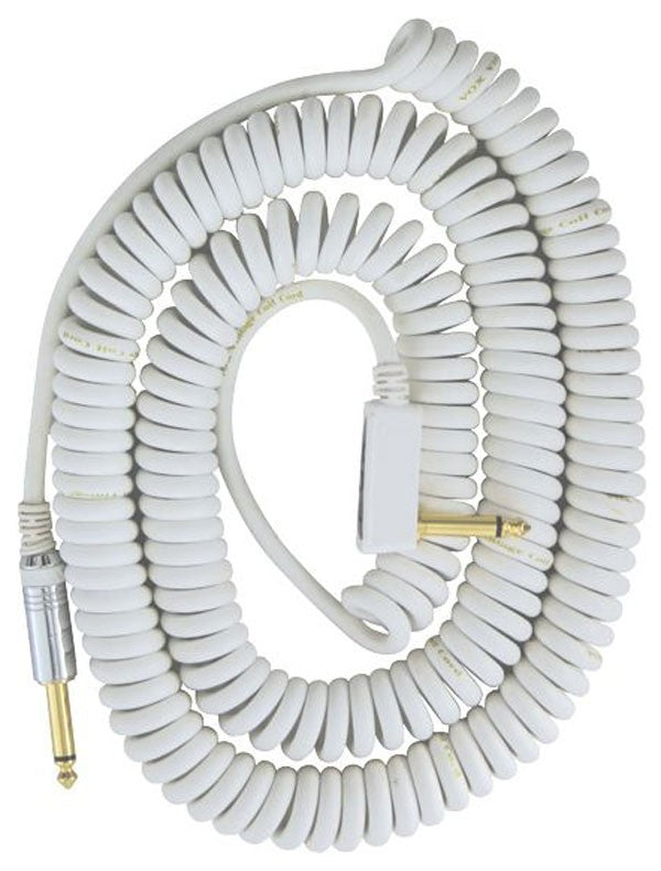 Vox - Vintage Coiled Cable, 9m - White #VCC90-WH