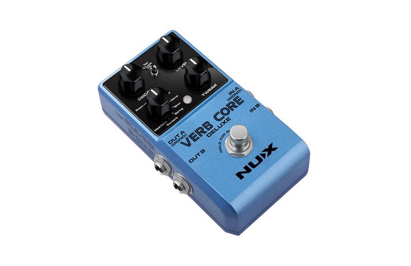 NUX - Reverb Effects Pedal with 8 Different Reverbs and Freeze #VERBCORE-DELUXE