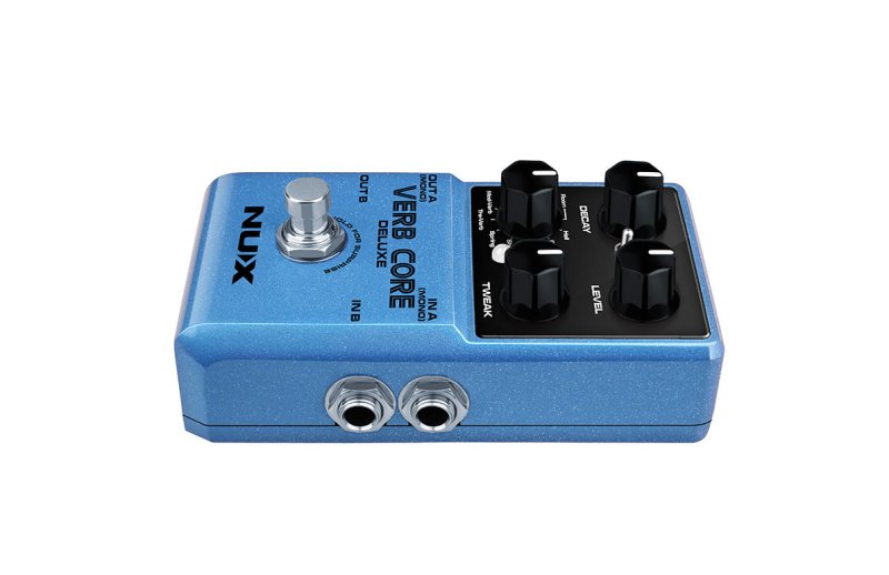 NUX - Reverb Effects Pedal with 8 Different Reverbs and Freeze #VERBCORE-DELUXE
