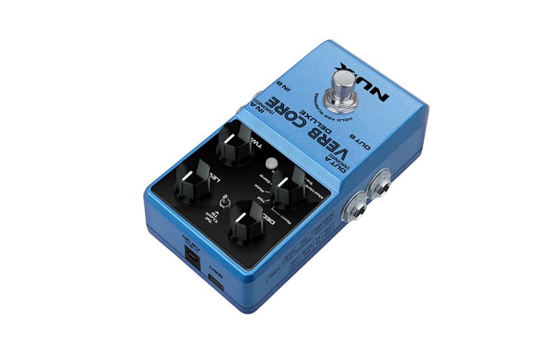 NUX - Reverb Effects Pedal with 8 Different Reverbs and Freeze #VERBCORE-DELUXE