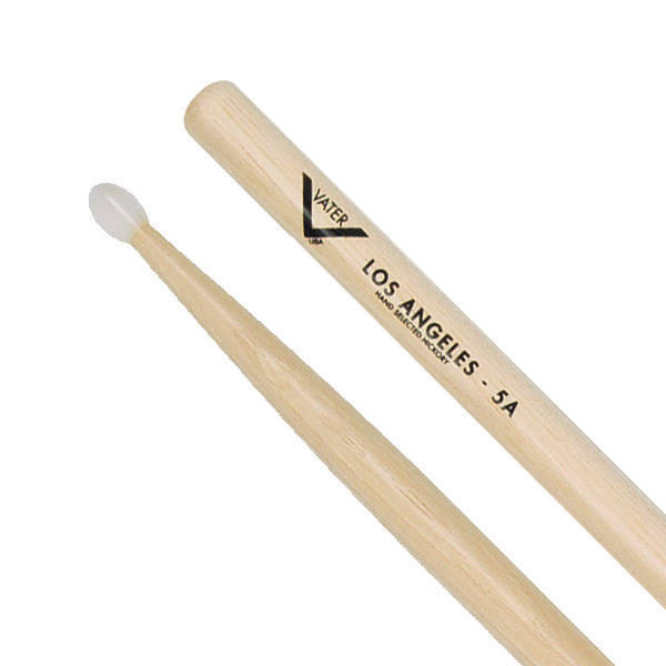 Vater Percussion - 5A Nylon Tip Hickory Drumsticks #VH5AN