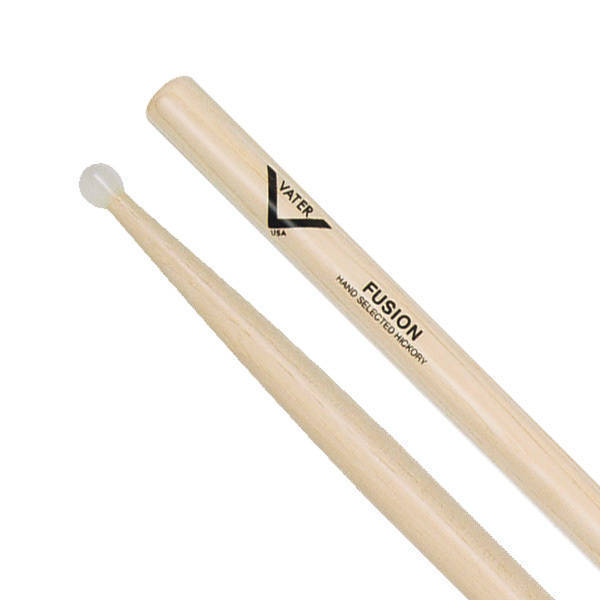 Vater Percussion - American Hickory Drumsticks - Fusion - Nylon Tip #VHFN