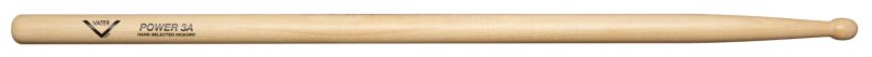Vater Percussion - American Hickory Power Fatback 3A Wood Tip Drumsticks #VHP3AW