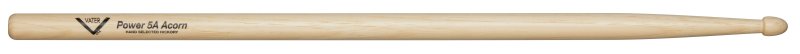 Vater Percussion - 5A Power Acorn Tip Hickory Drumsticks, Pair #VHP5AAW
