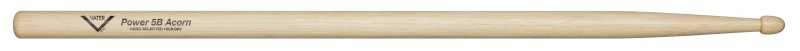 Vater Percussion - 5B Power Acorn Tip Hickory Drumsticks, Pair #VHP5BAW