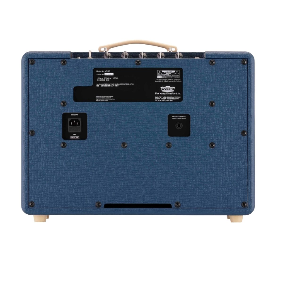 Vox AC10C1 Custom Royal Blue Back