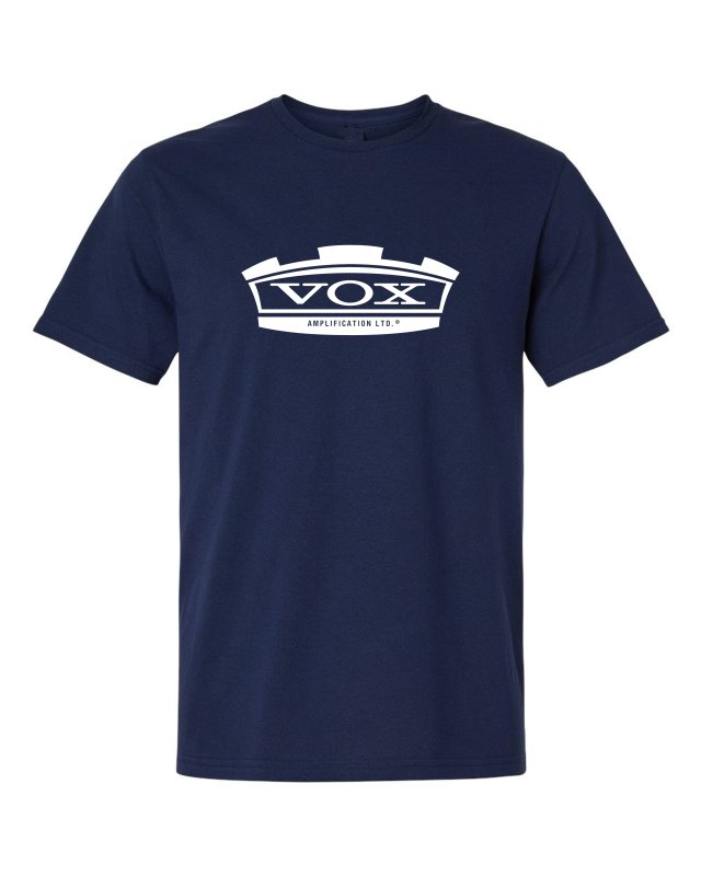Vox - Blue Vox logo t-shirt, Large #VOXTSHIRTBLUE-L