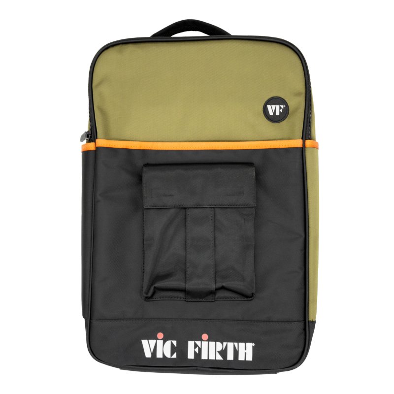 Vic Firth - Professional Tech Backpack, Green & Black #VXBP0103