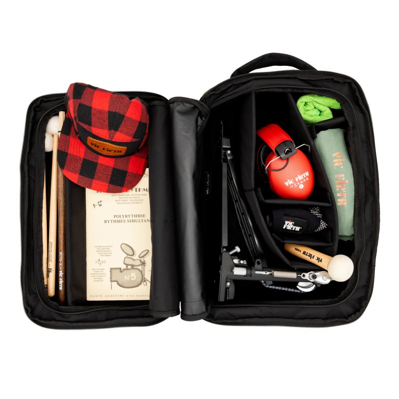 Vic Firth - Professional Tech Backpack, Green & Black #VXBP0103