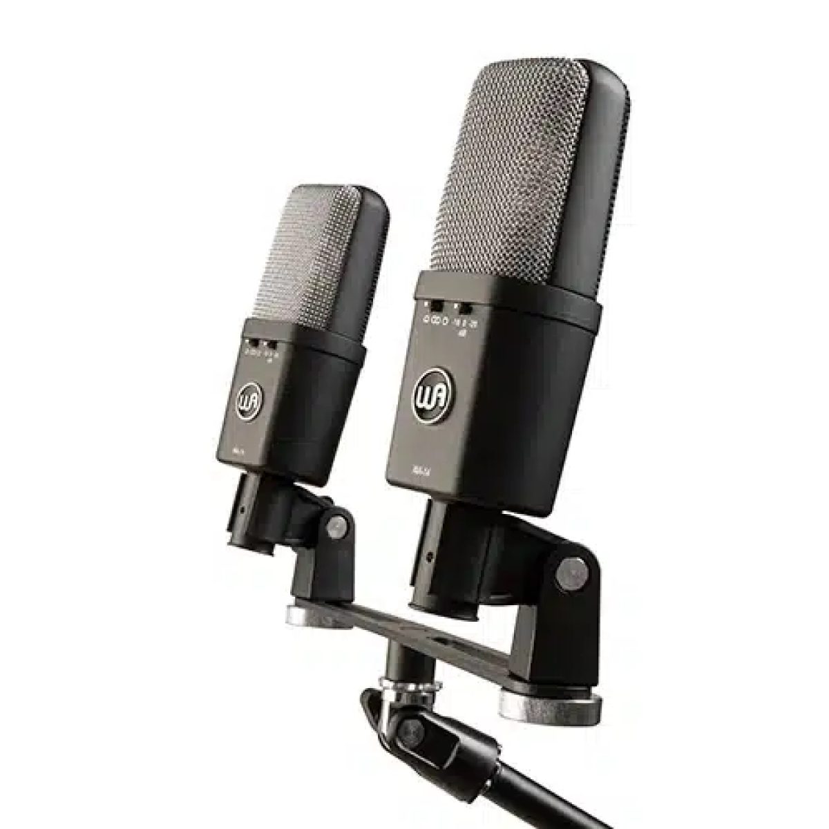 Warm Audio - WA-14 SP Large-Diaphragm Transformer-Balanced Condenser Microphone Stereo Pack Mount