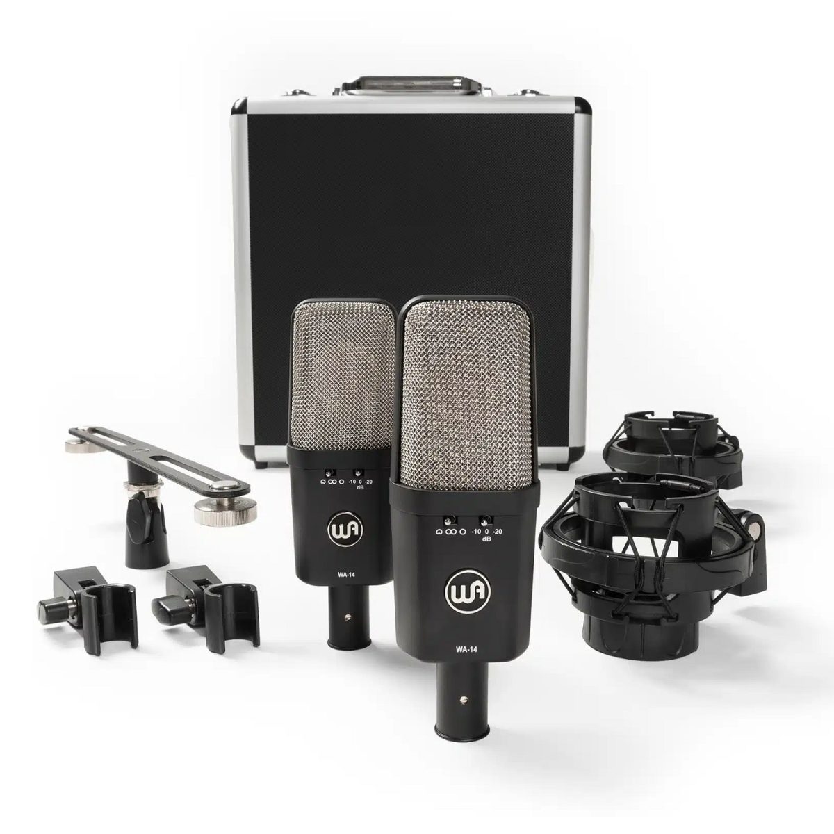 Warm Audio - WA-14 SP Large-Diaphragm Transformer-Balanced Condenser Microphone Stereo Pack