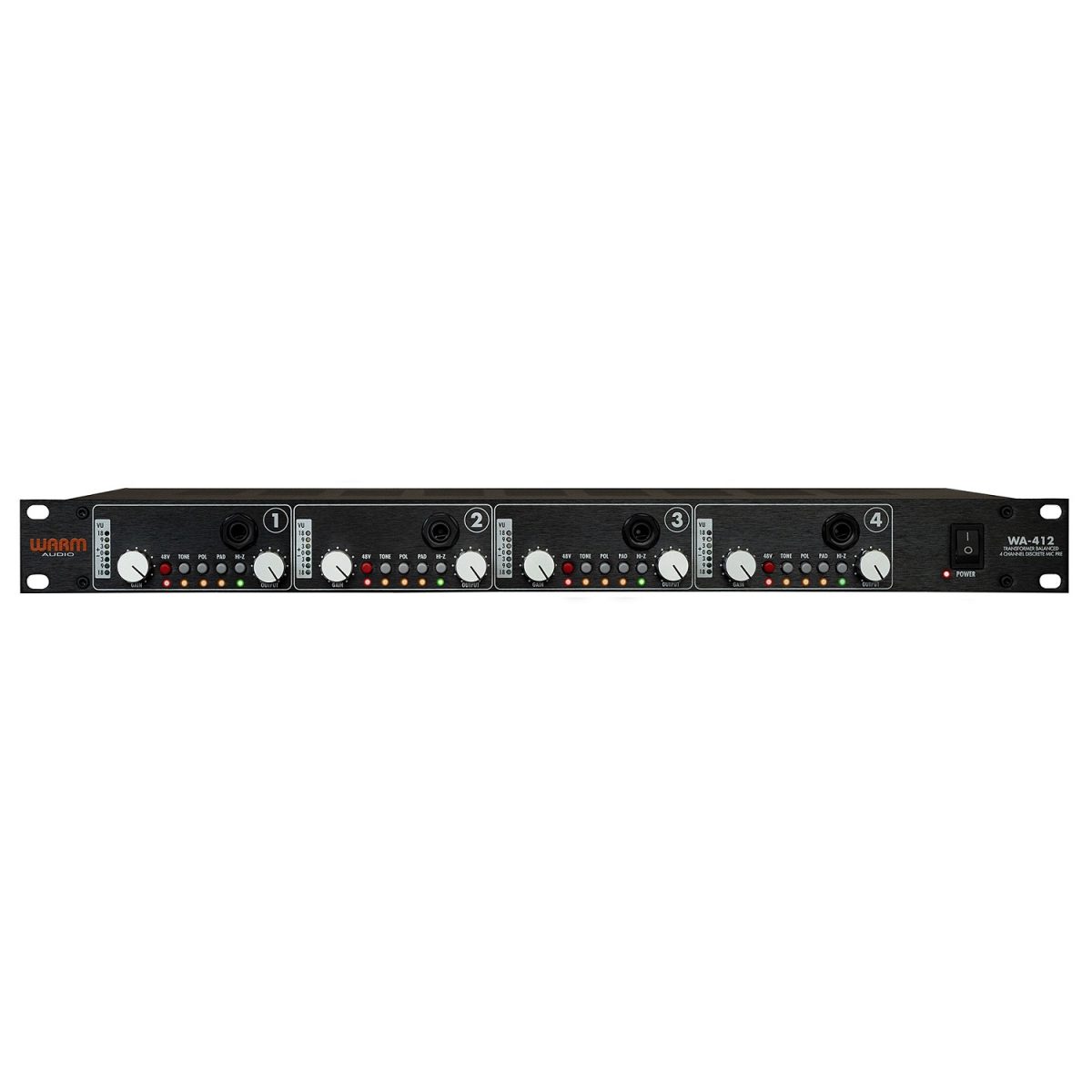 Warm Audio - WA-412 Four-Channel American Mic Preamp