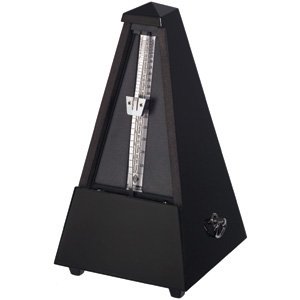 Wittner – 806 Metronome System Maelzel without Bell – Solid Wood High Gloss Black