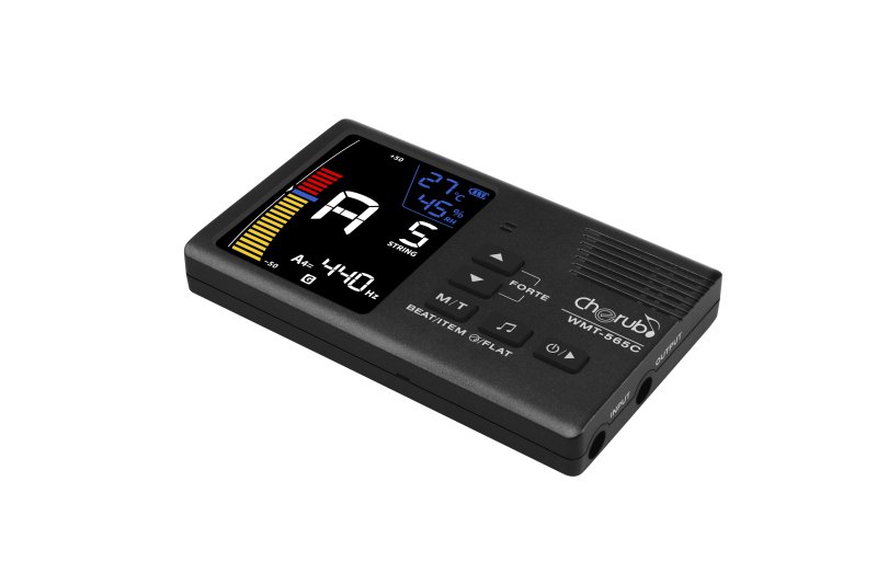 Cherub - 5-In-1 Rechargeable String Instrument Mate Hygrometer & Thermometer Equipped #WMT-565C