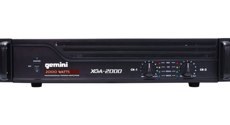 Gemini - 2000W Professional Power Amplifier #XGA-2000