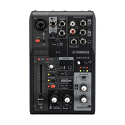 Yamaha - AG03MK2 - 3-Channel Live Streaming Loopback Audio USB Mixer