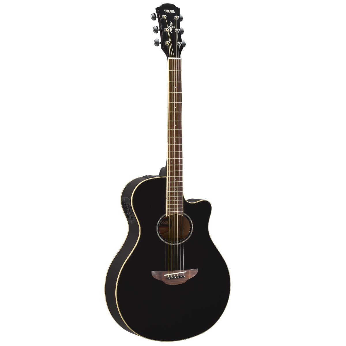 Yamaha - APX600 Black Acoustic-Electric