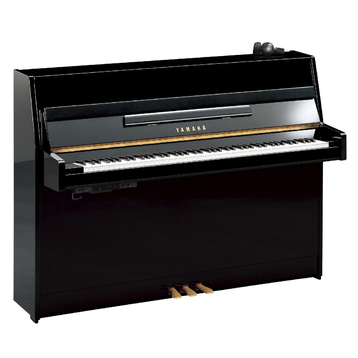 Yamaha - B1 SC3 Upright SILENT Piano™ Polished Ebony