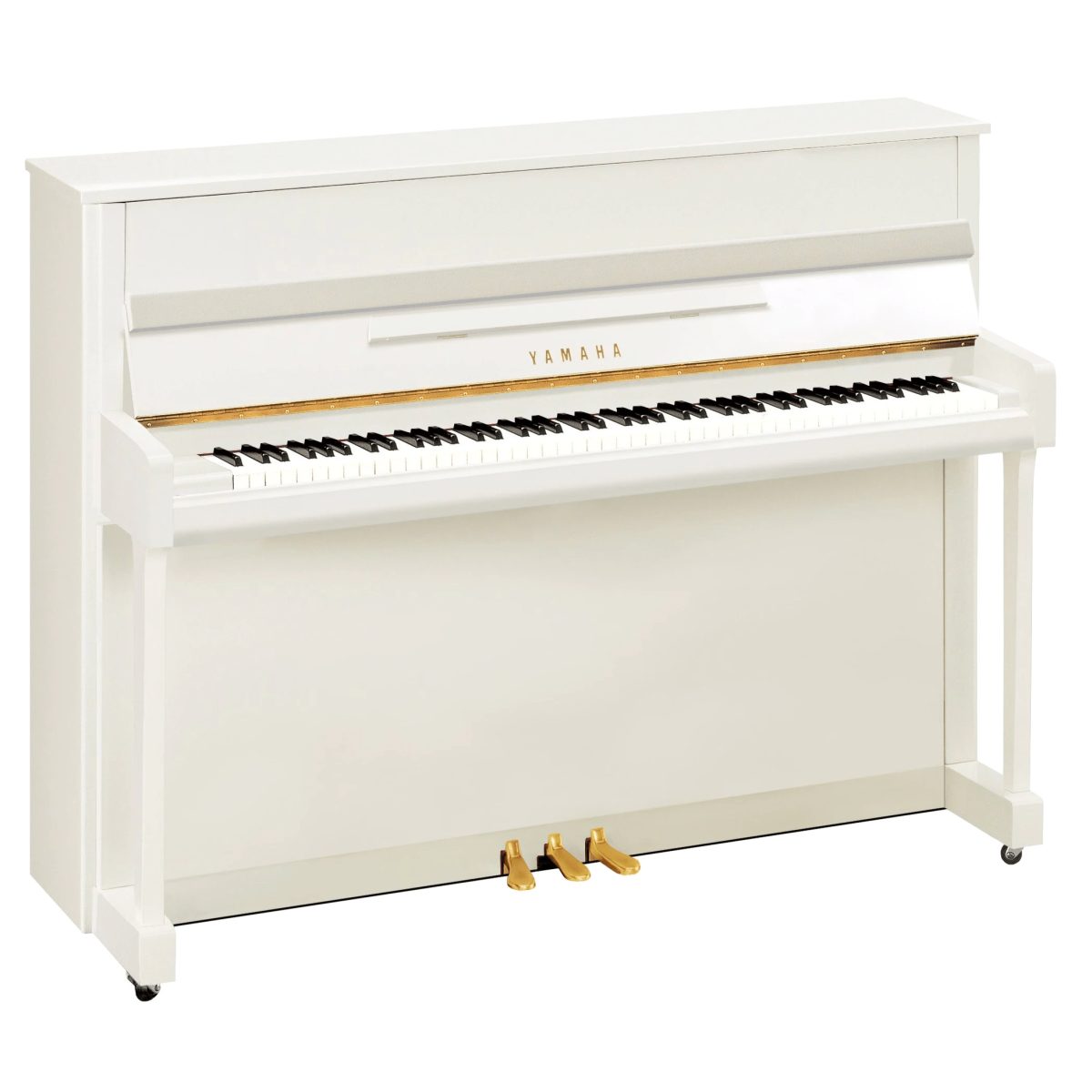 Yamaha B2PWH - Upright Piano - Polished White