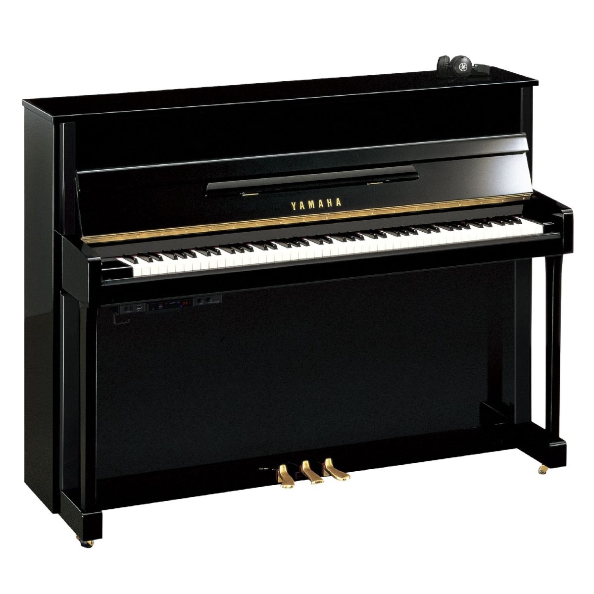 Yamaha - b2 SC3 Upright SILENT Piano™ Polished Ebony