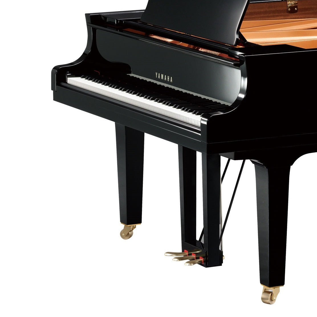 Yamaha C1X - Grand Piano - Polished Ebony bottom