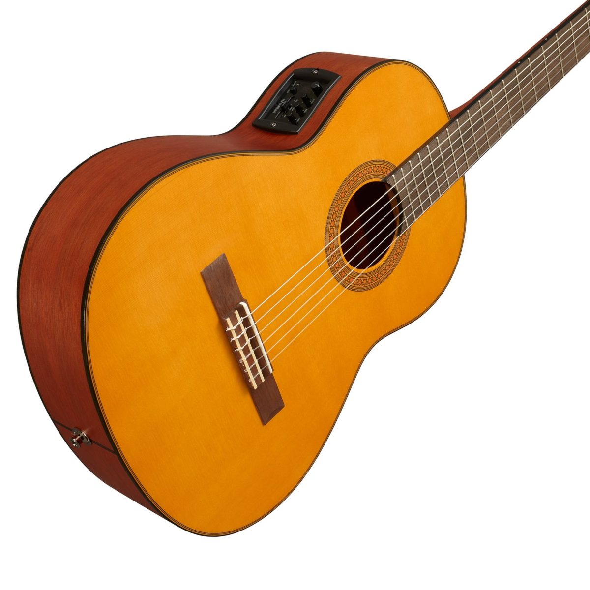 Yamaha - CGX122MS Spruce Top Classical Guitar with Pickup System