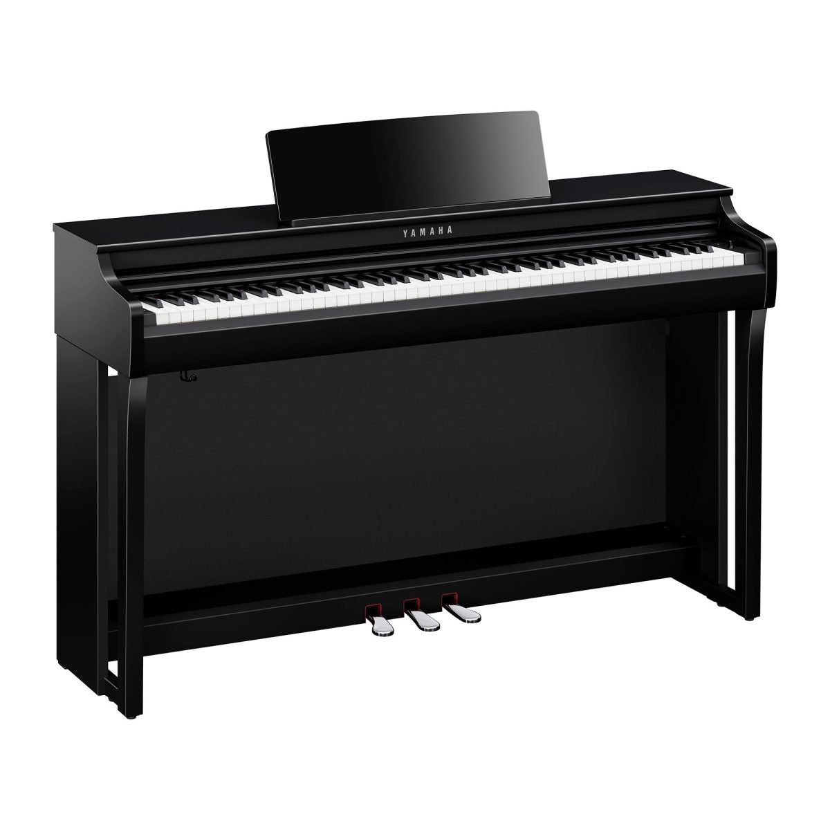 Yamaha - CLP-825 Polished Ebony Clavinova Digital Piano