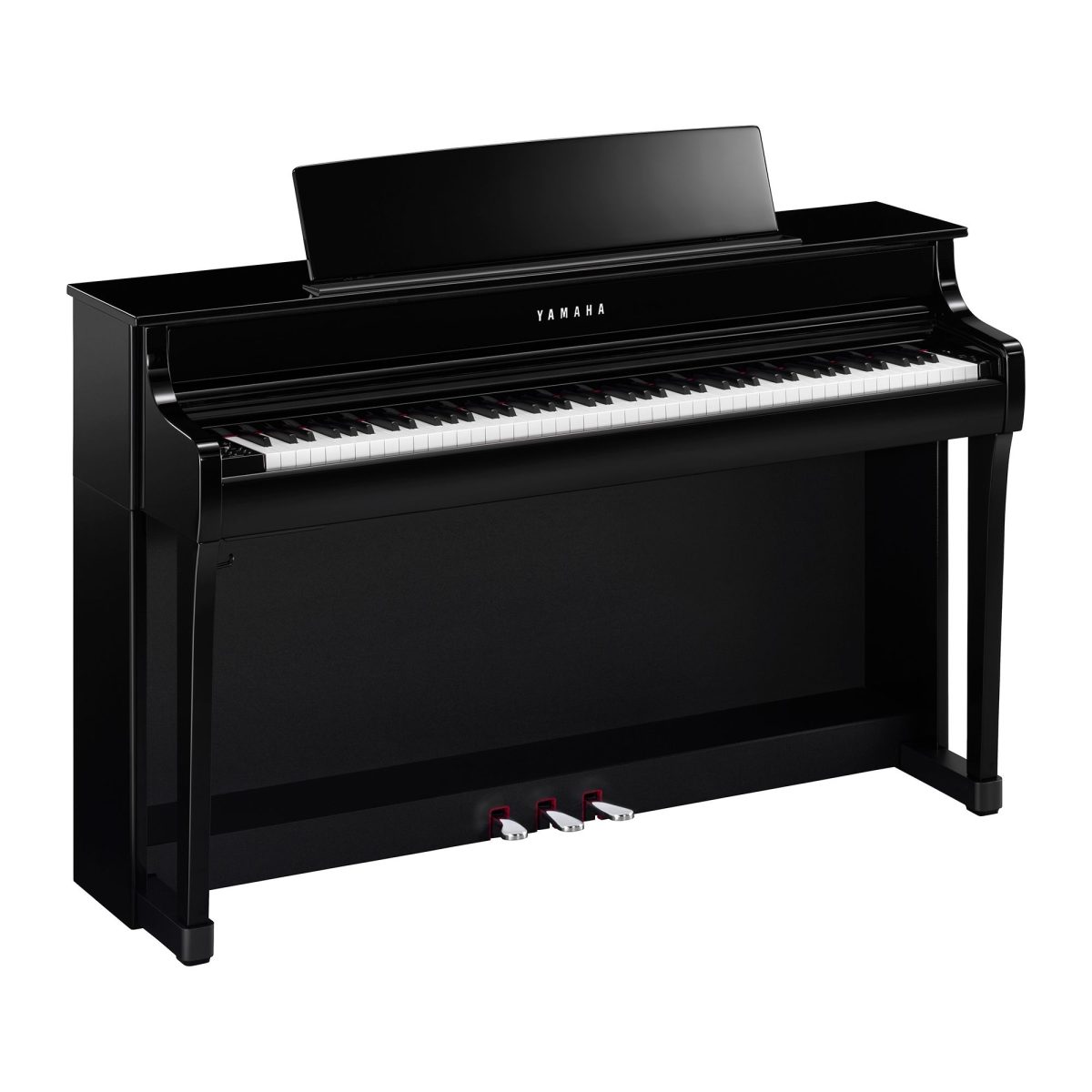 Yamaha - CLP-845 Polished Ebony Clavinova Digital Piano