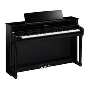 Yamaha - CLP-845 Polished Ebony Clavinova Digital Piano