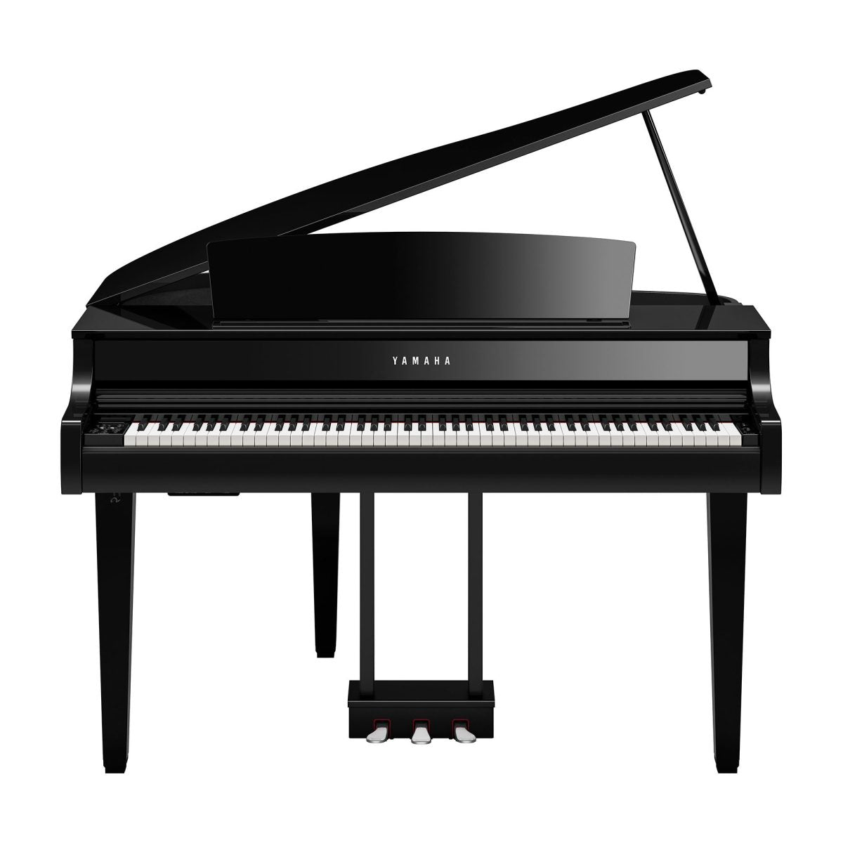Yamaha - CLP-865GP Polished Ebony Clavinova Digital Grand Piano
