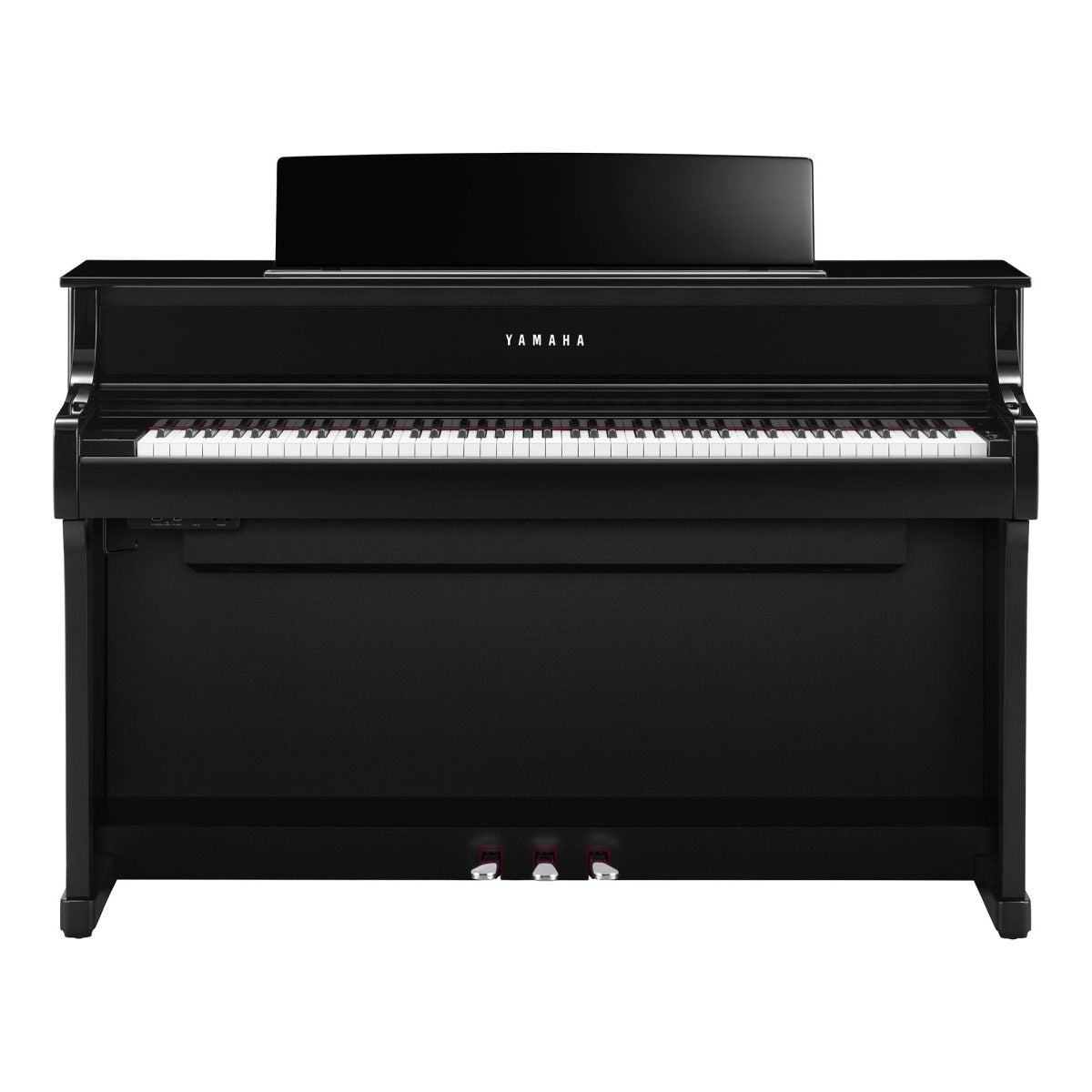 Yamaha - CLP-875 Polished Ebony Clavinova Digital Piano