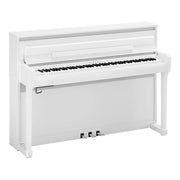 Yamaha - CLP-885 Polished White Clavinova Digital Piano