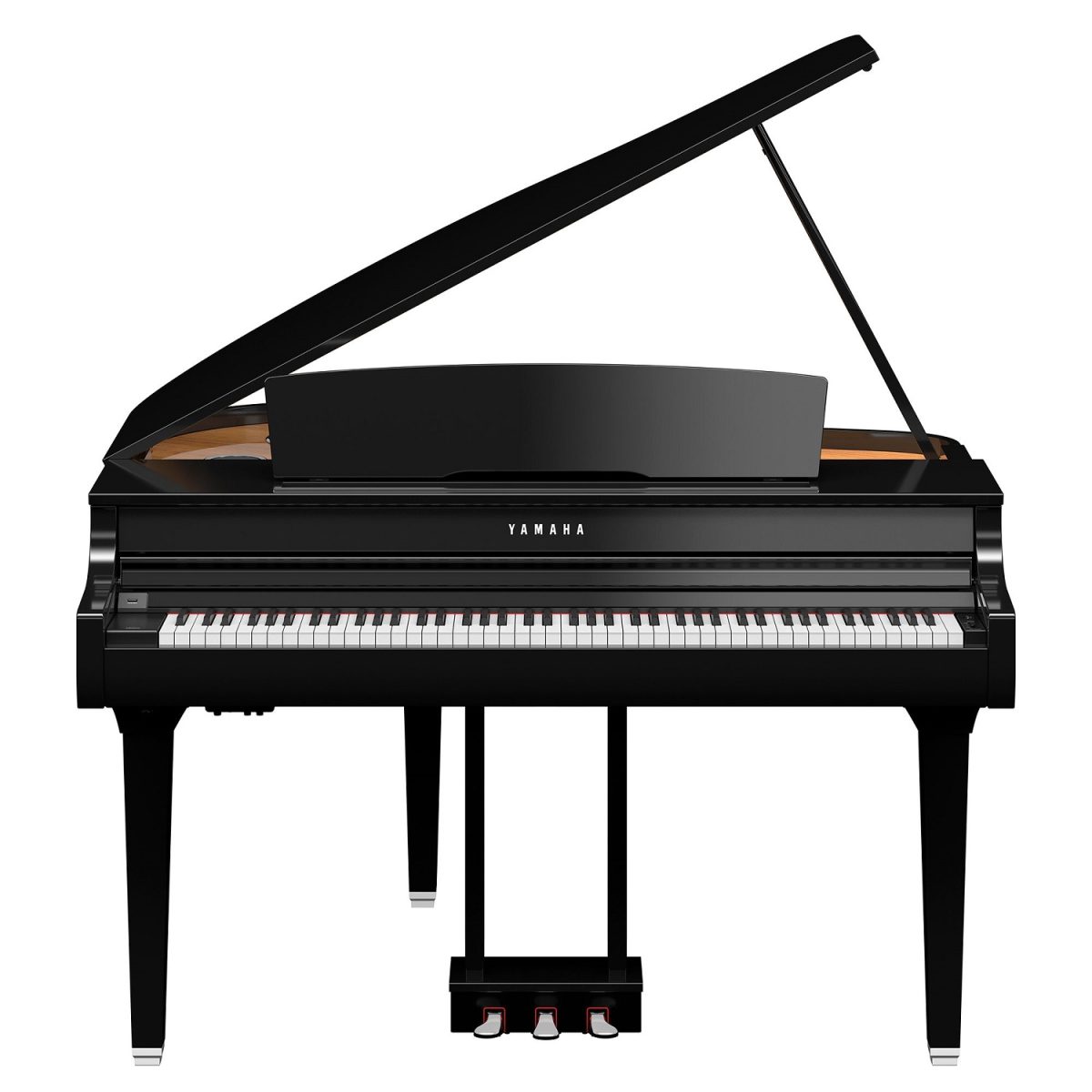 Yamaha - CSP-295GP PE Grand Piano Clavinova - Polished Ebony Front