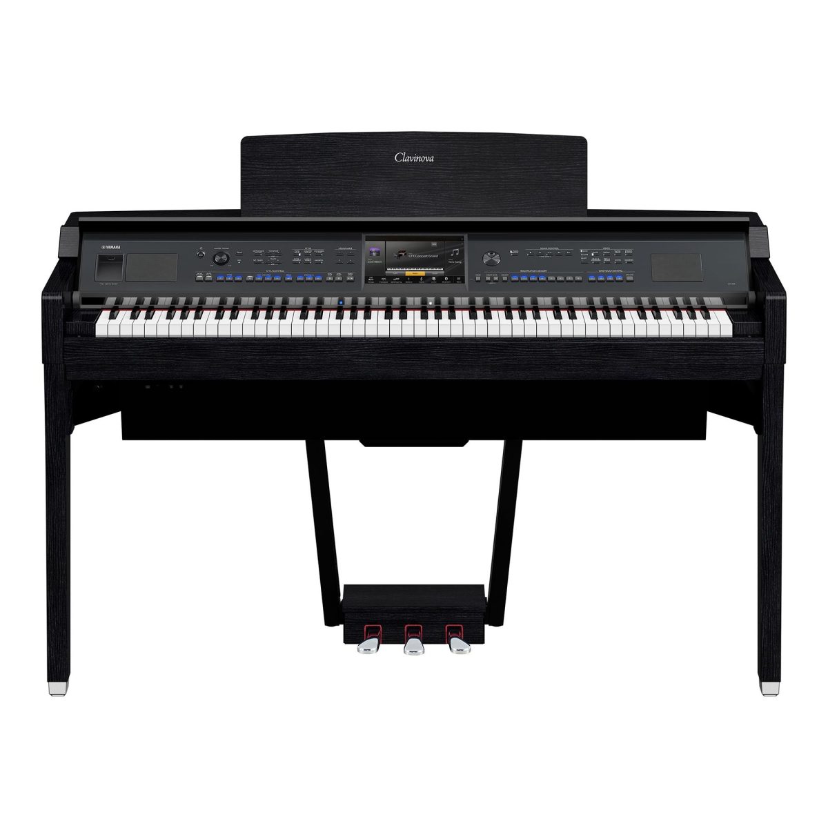 Yamaha - CVP-909 Black Clavinova Digital Piano