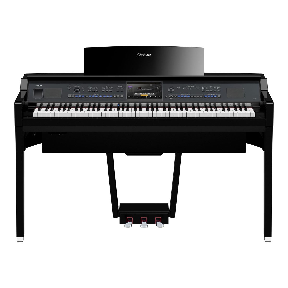 Yamaha - CVP-909 Polished Ebony Clavinova Digital Piano