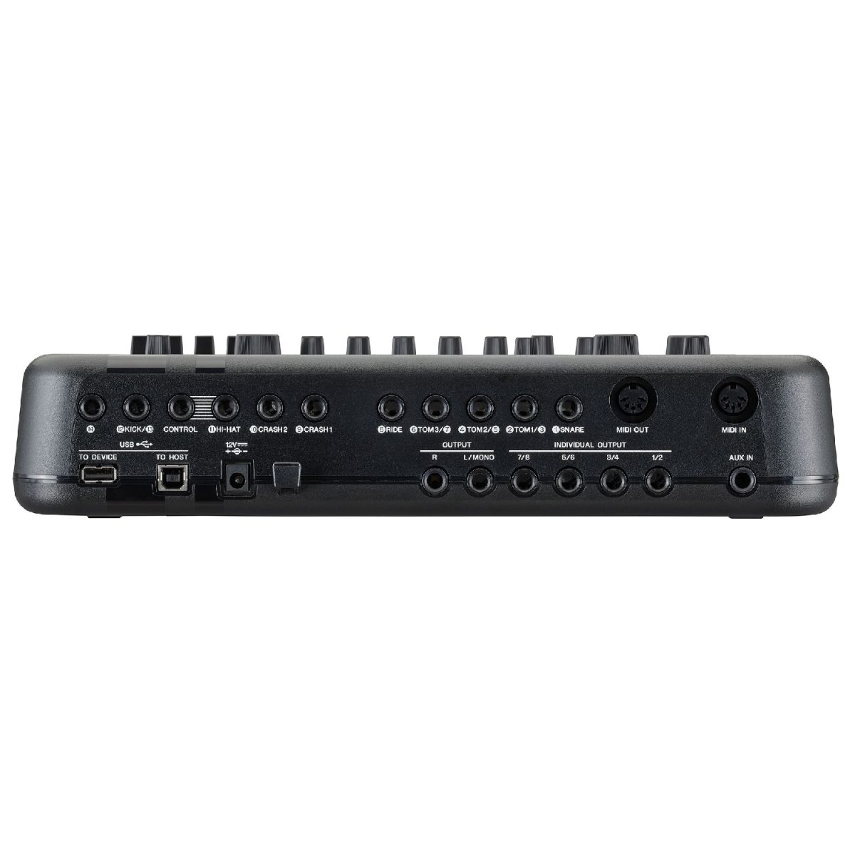 Yamaha - DTX10K-X Electronic Drum - Black Forest Module Back